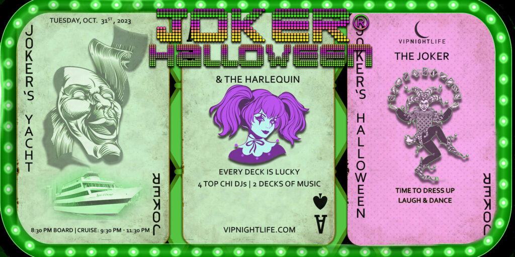Joker Chicago Halloween Party Cruise